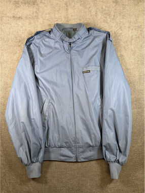 Members Only Vintage Light Blue XLT Jacket